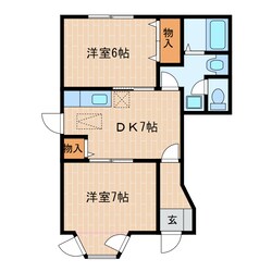 アルビオンＣの物件間取画像